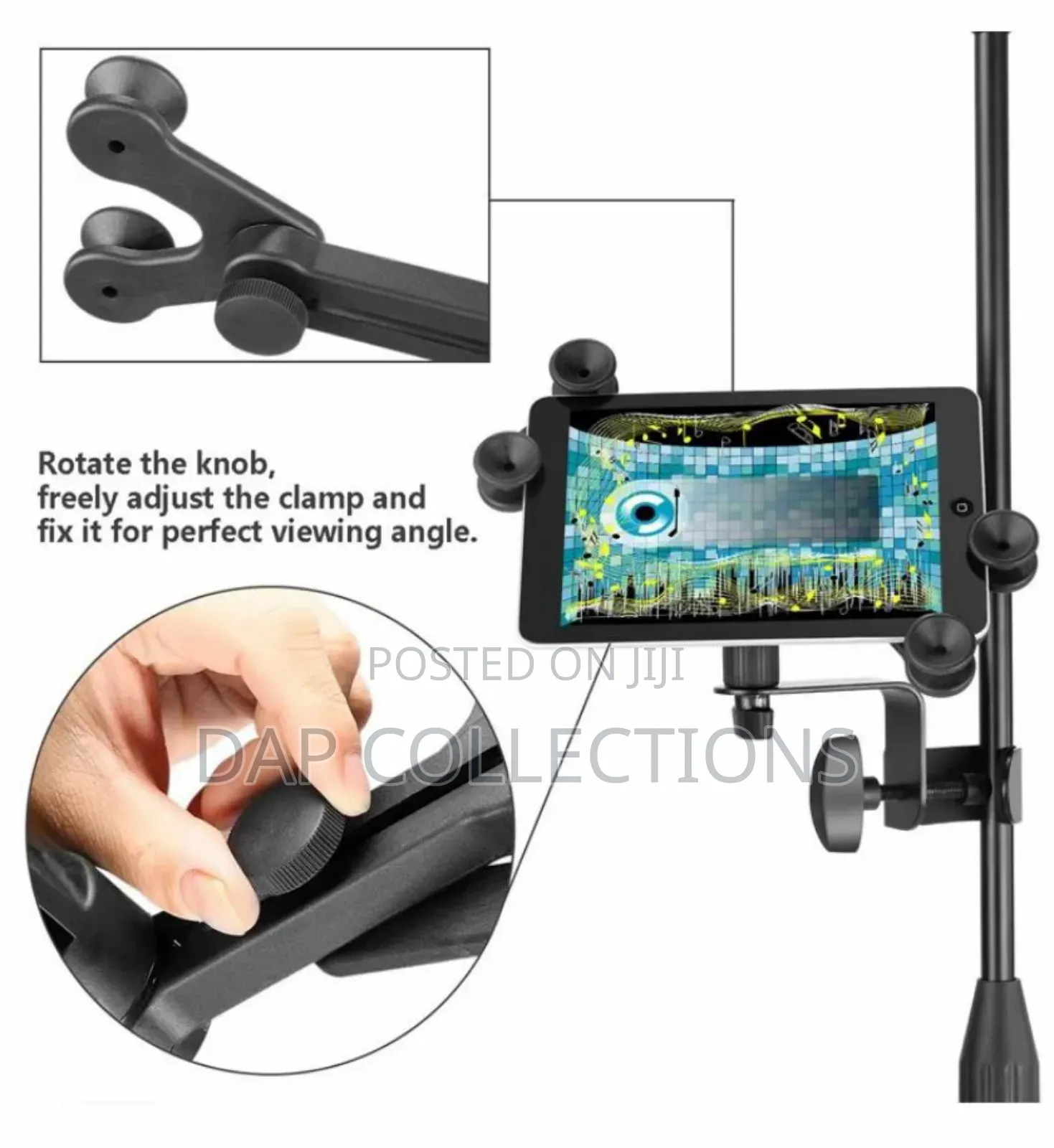 Quality Adjustable Tablet / Phone Holder Clamp