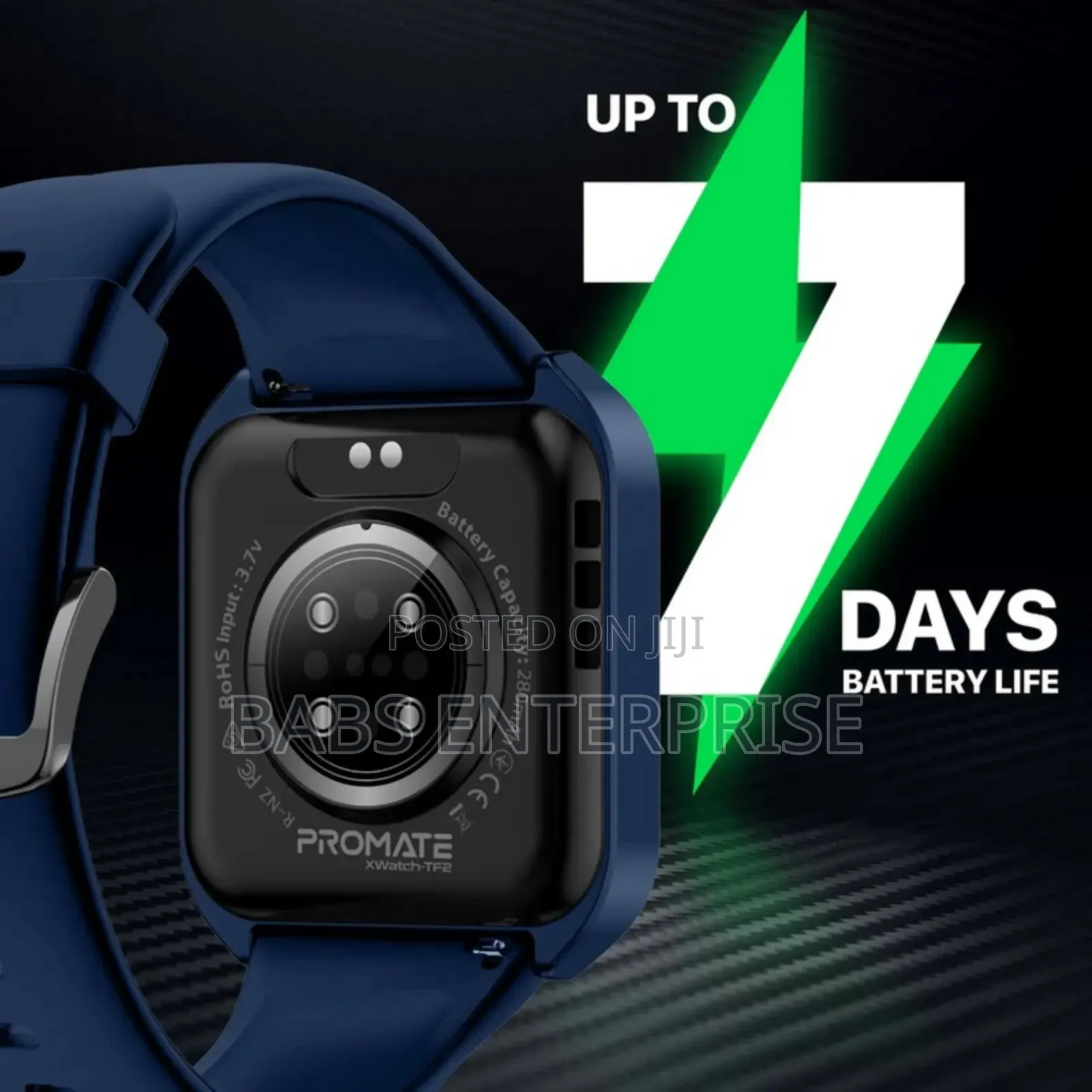 Promate Xwatch-tf2 2.0" Activlife Smartwatch With Bt Calling – Blue
