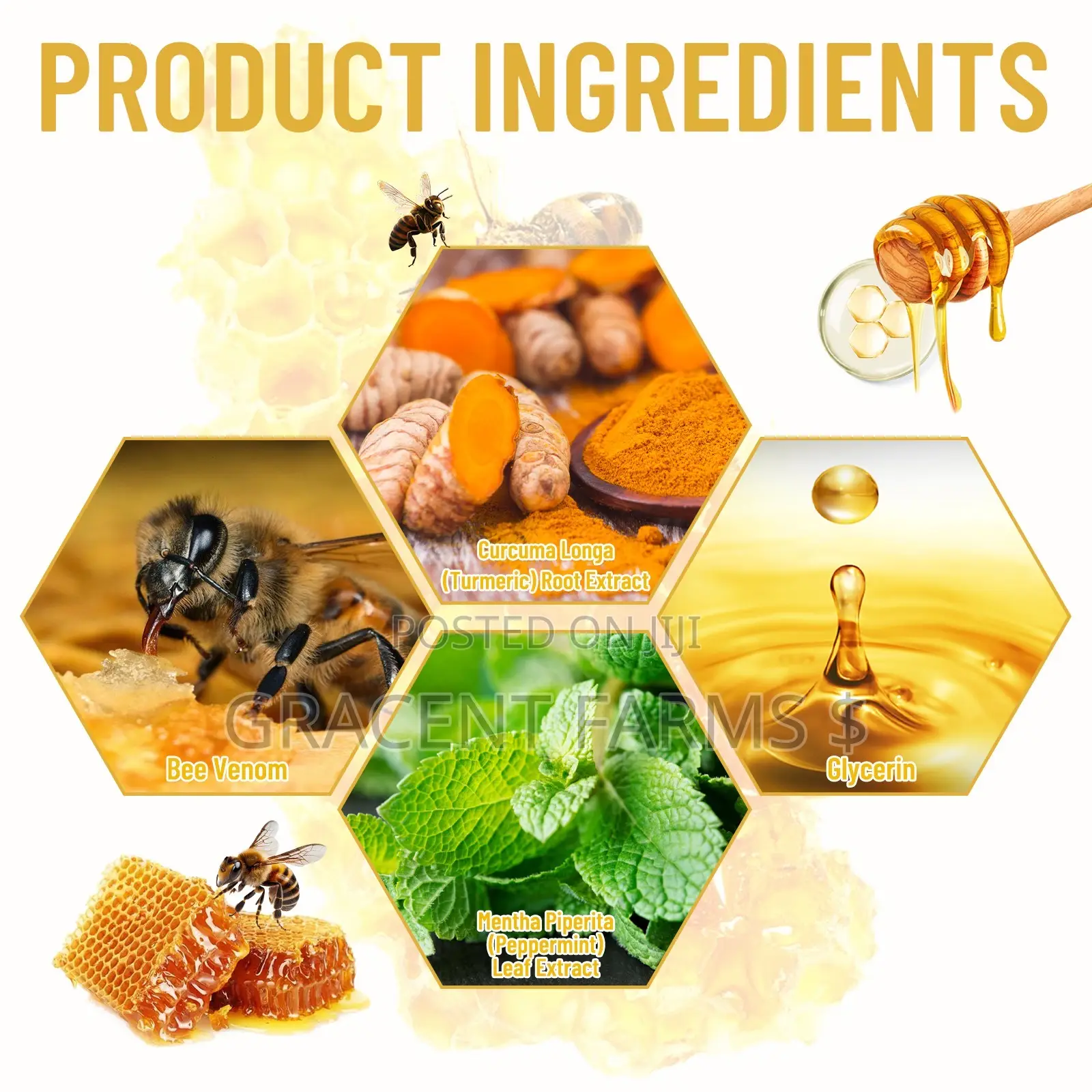 Bee Venom Therapeutic Cream - 60g