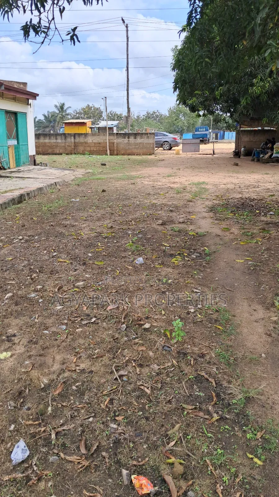 Roadside Land for Sale, Title and in Amasaman