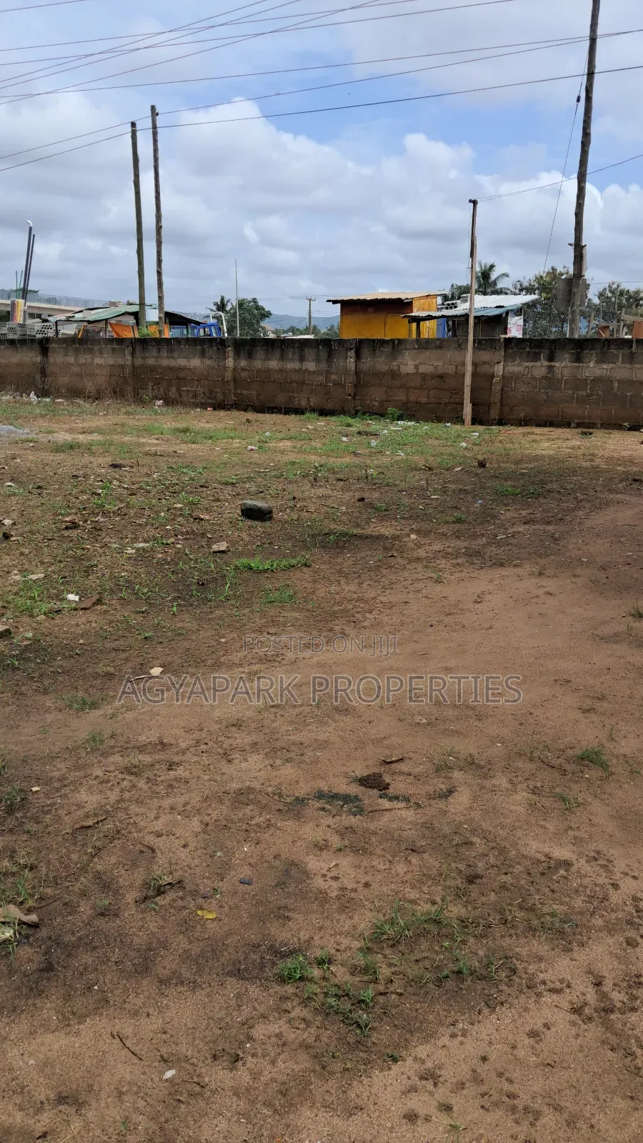 Roadside Land for Sale, Title and in Amasaman