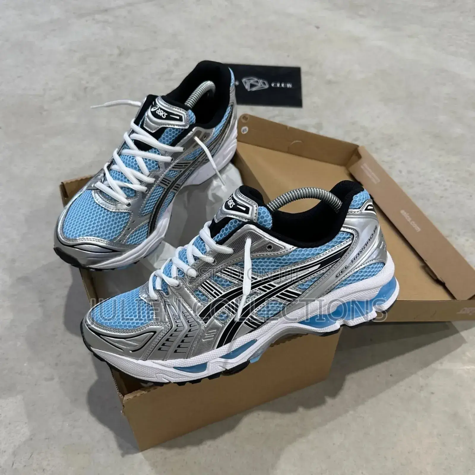 Asics Gel Kayano 14 Sea Blue N Silver