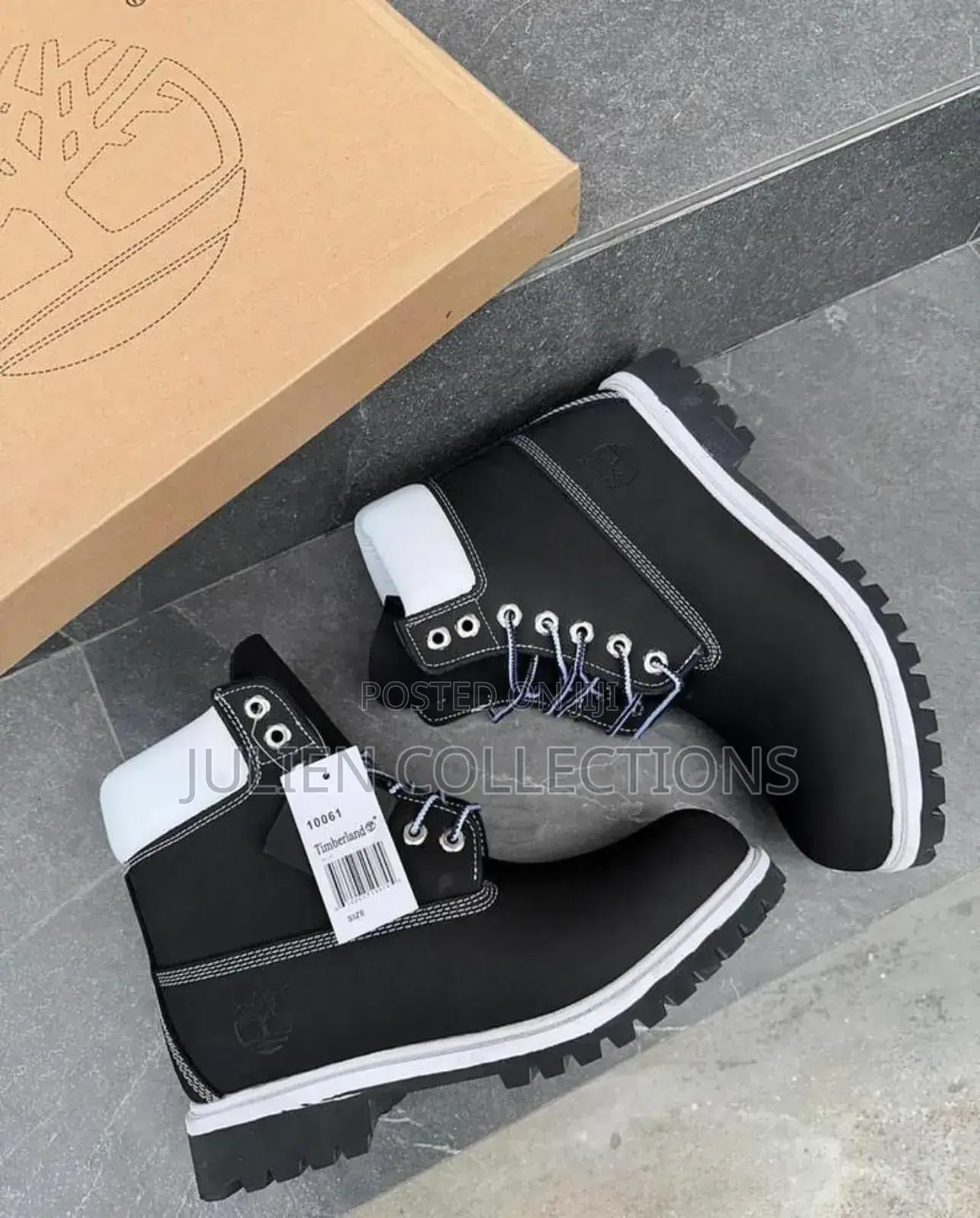 Timberland Boots Waterproof Blackwhite