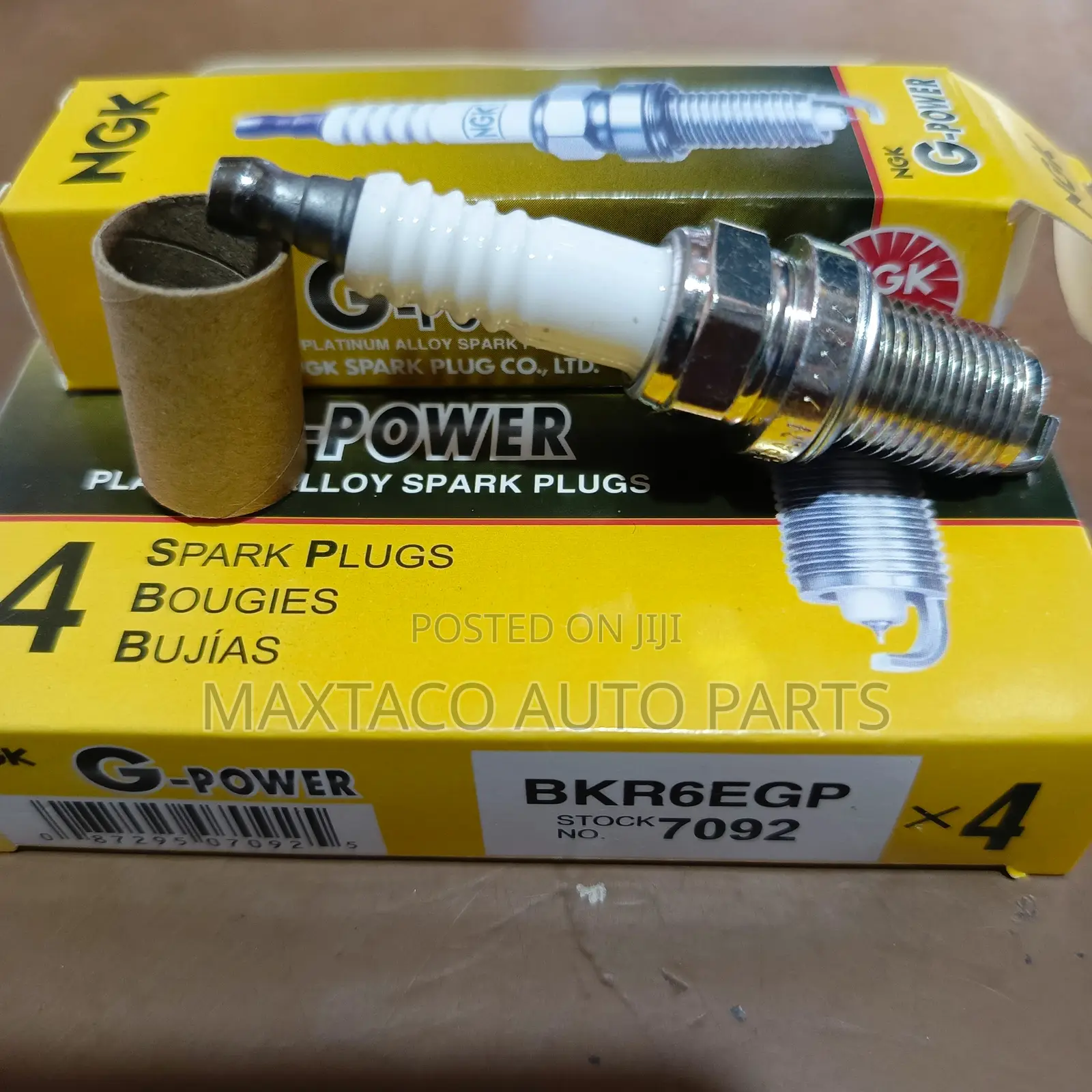 NGK 7092 G-Power Spark Plugs for Honda 1994-2016