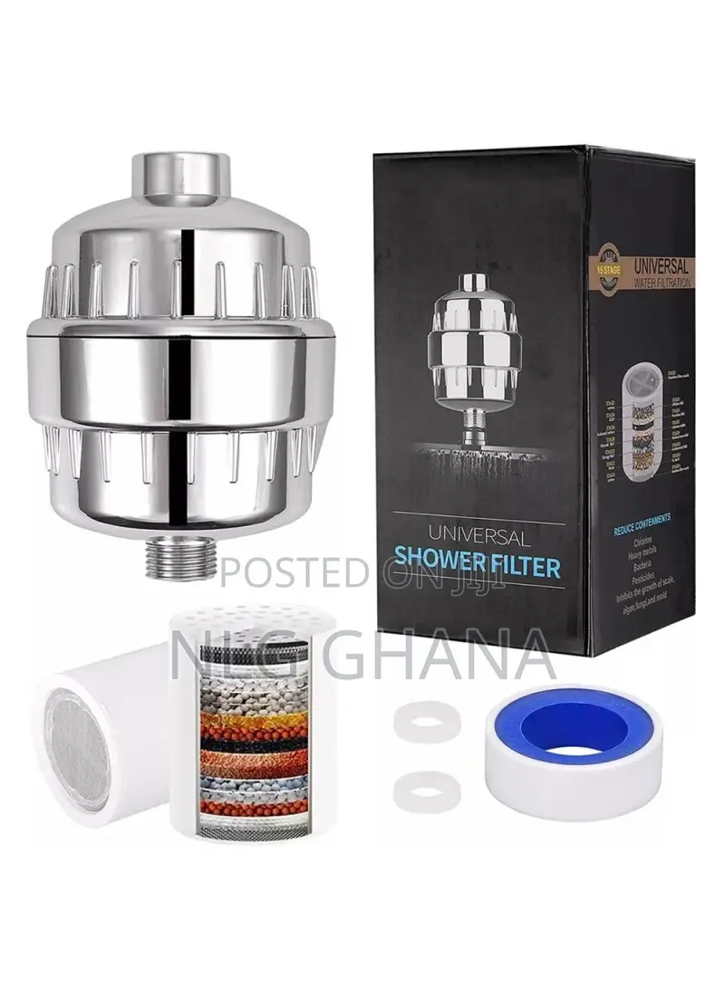 16 Stages Bathroom Water Filter Remove Chlorine Heavy Metals. Tvx29306