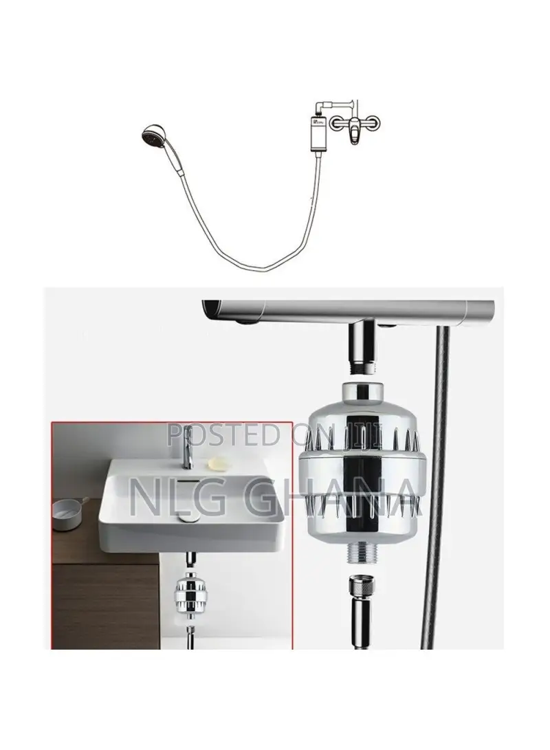 16 Stages Bathroom Water Filter Remove Chlorine Heavy Metals. Tvx29306