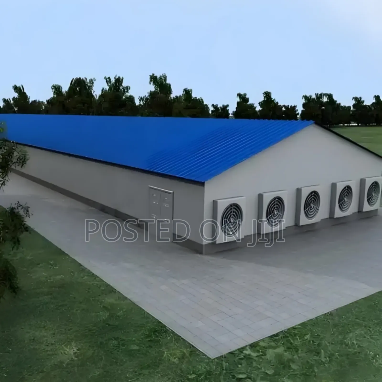 Modern Poultry Steel Structure
