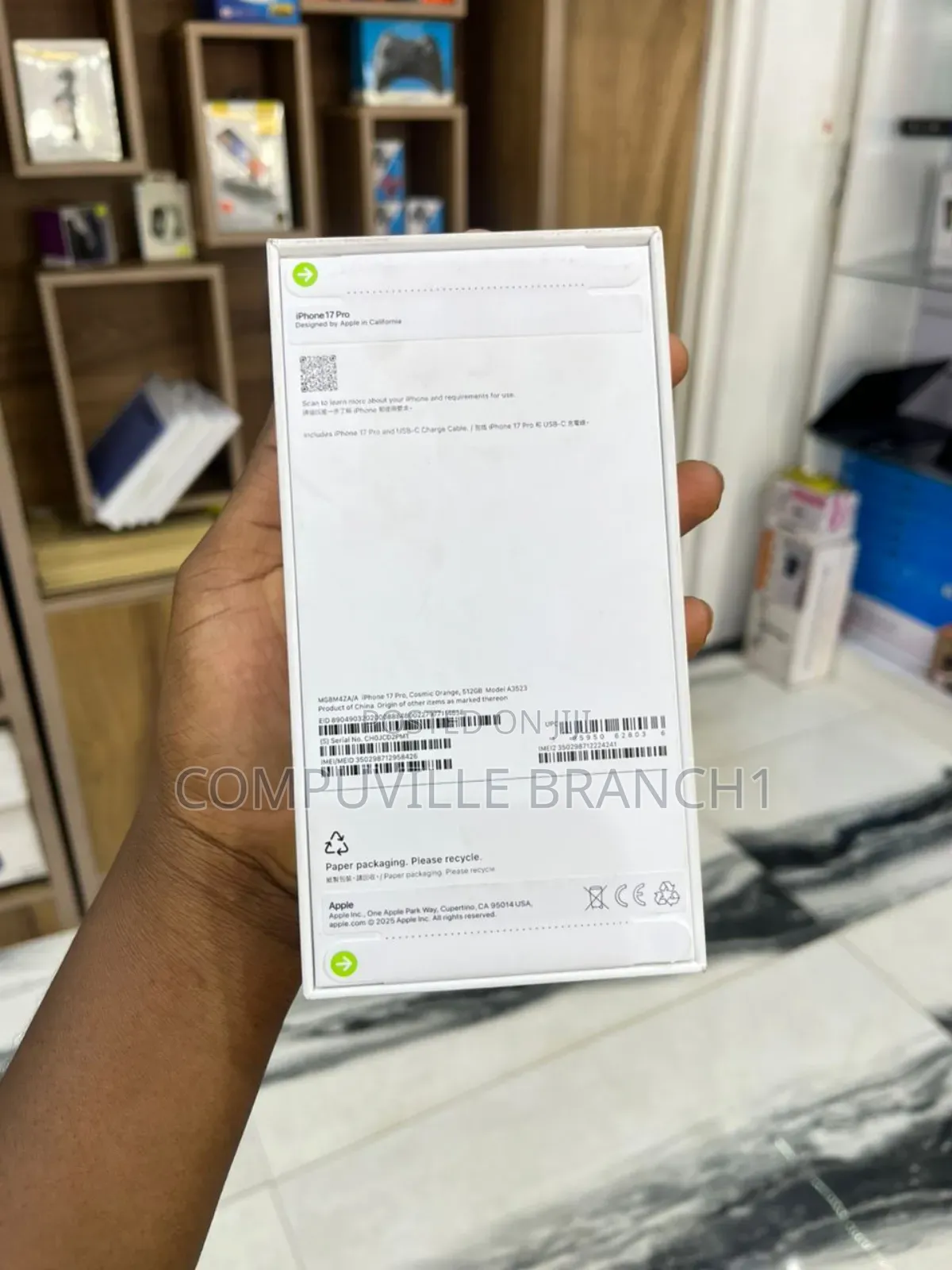 New Apple iPhone 17 Pro 512 GB Orange