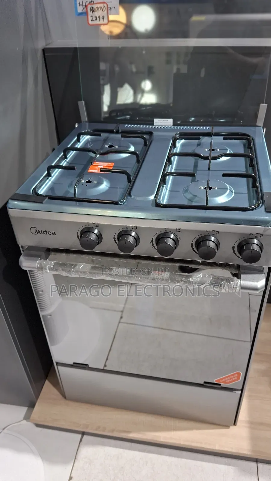 Midea 4 Burner With Oven and Grill