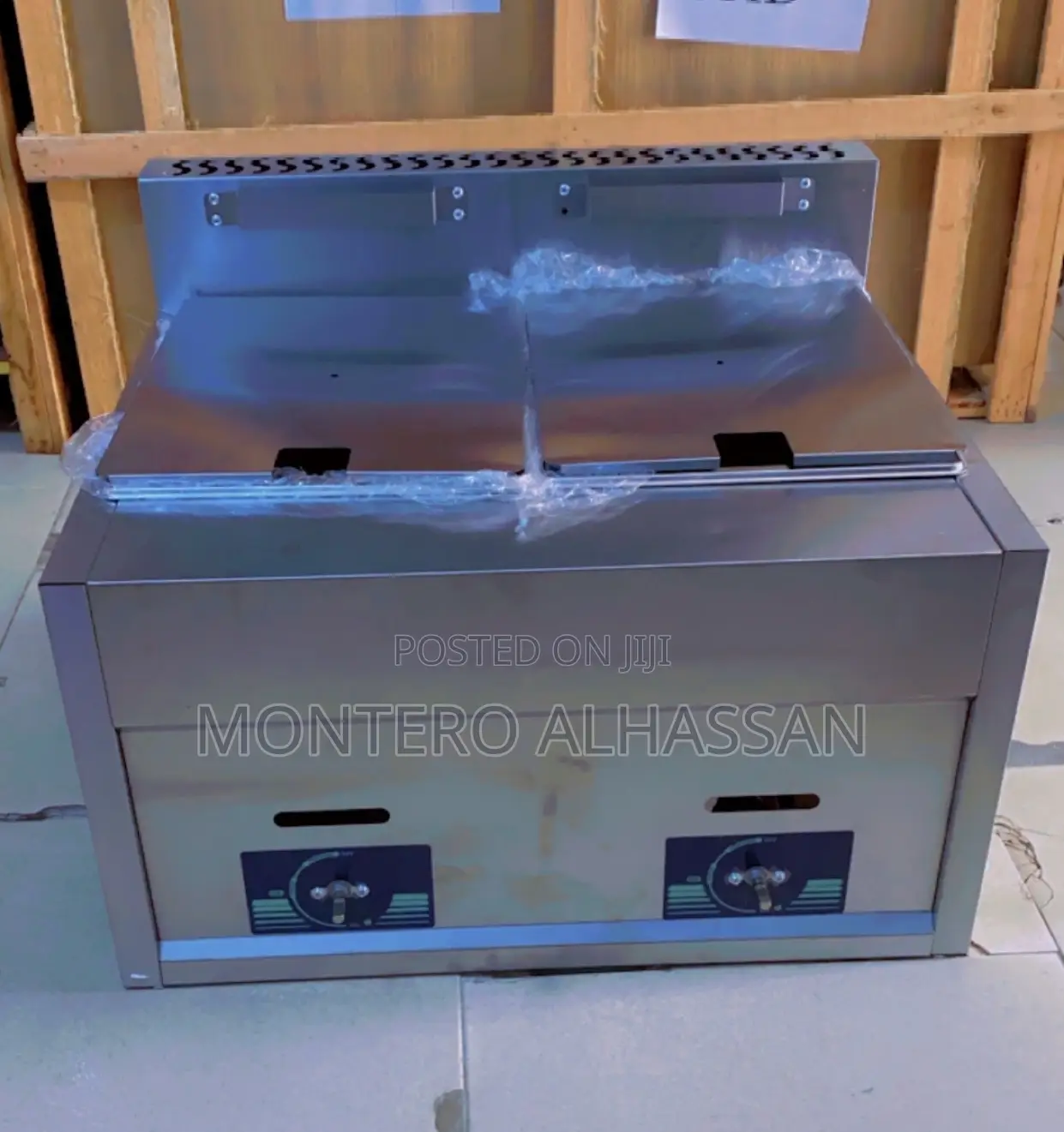 Gas Deep Fryer 12liters Double Tank