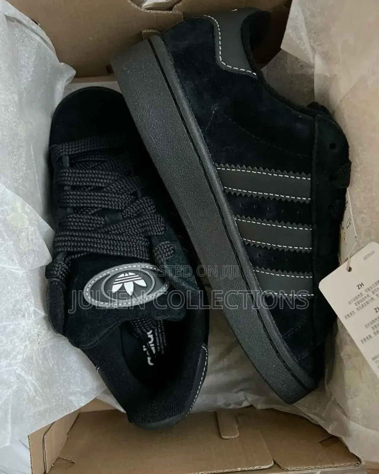 Adidas Campus Og Black Suede