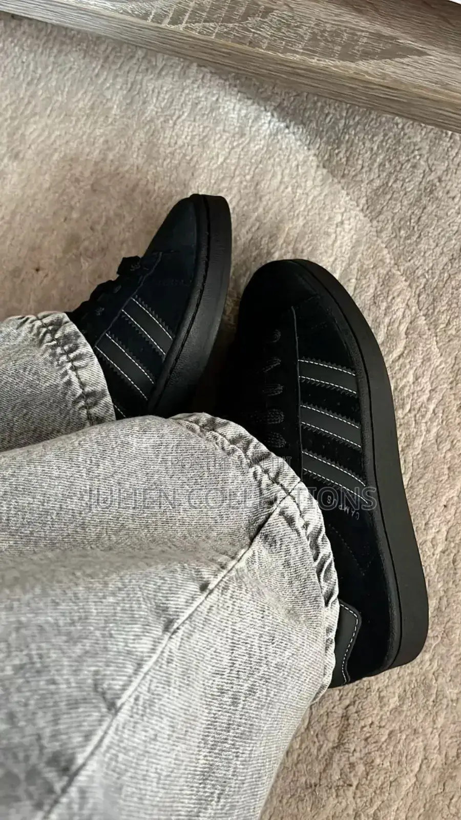 Adidas Campus Og Black Suede