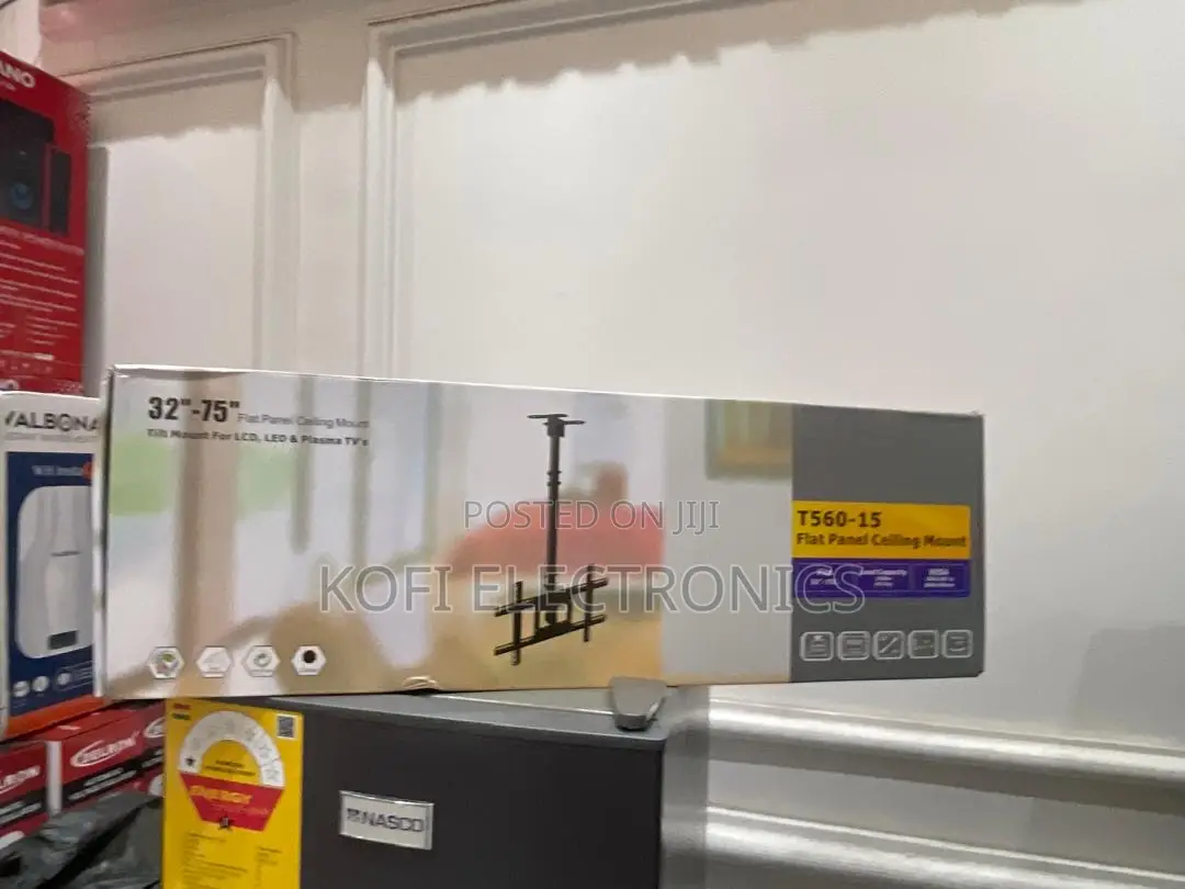 Profound 32-75" Ceiling Drop Down Tv Mount High Capacity (50kg)