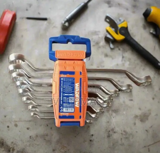 Wadfow 8 Pieces Offset Ring Spanner Set - Wfr3208