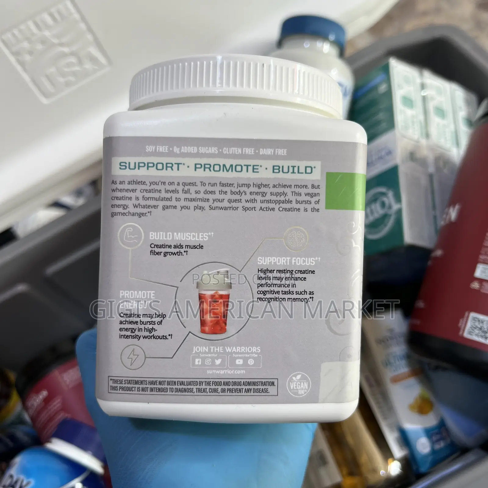 Sunny Warrior Active Creatine