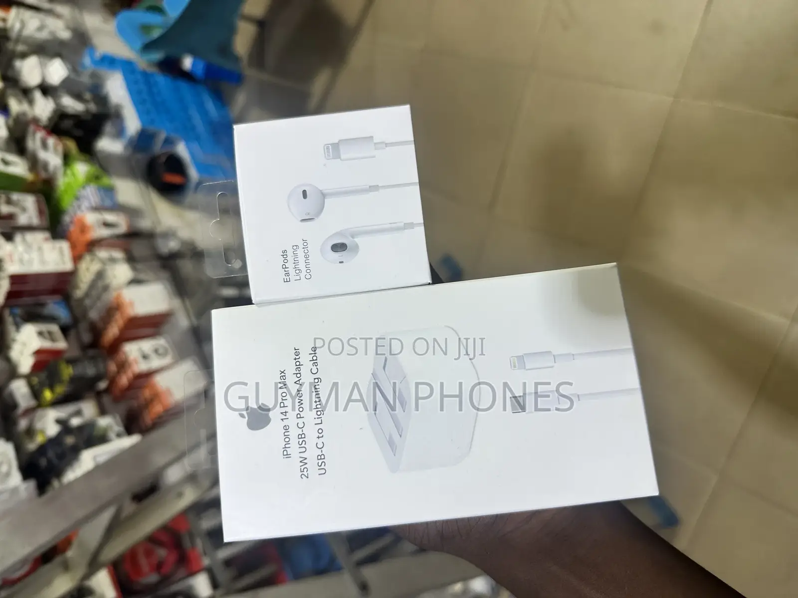 20w iPhone Charger and Earpiece