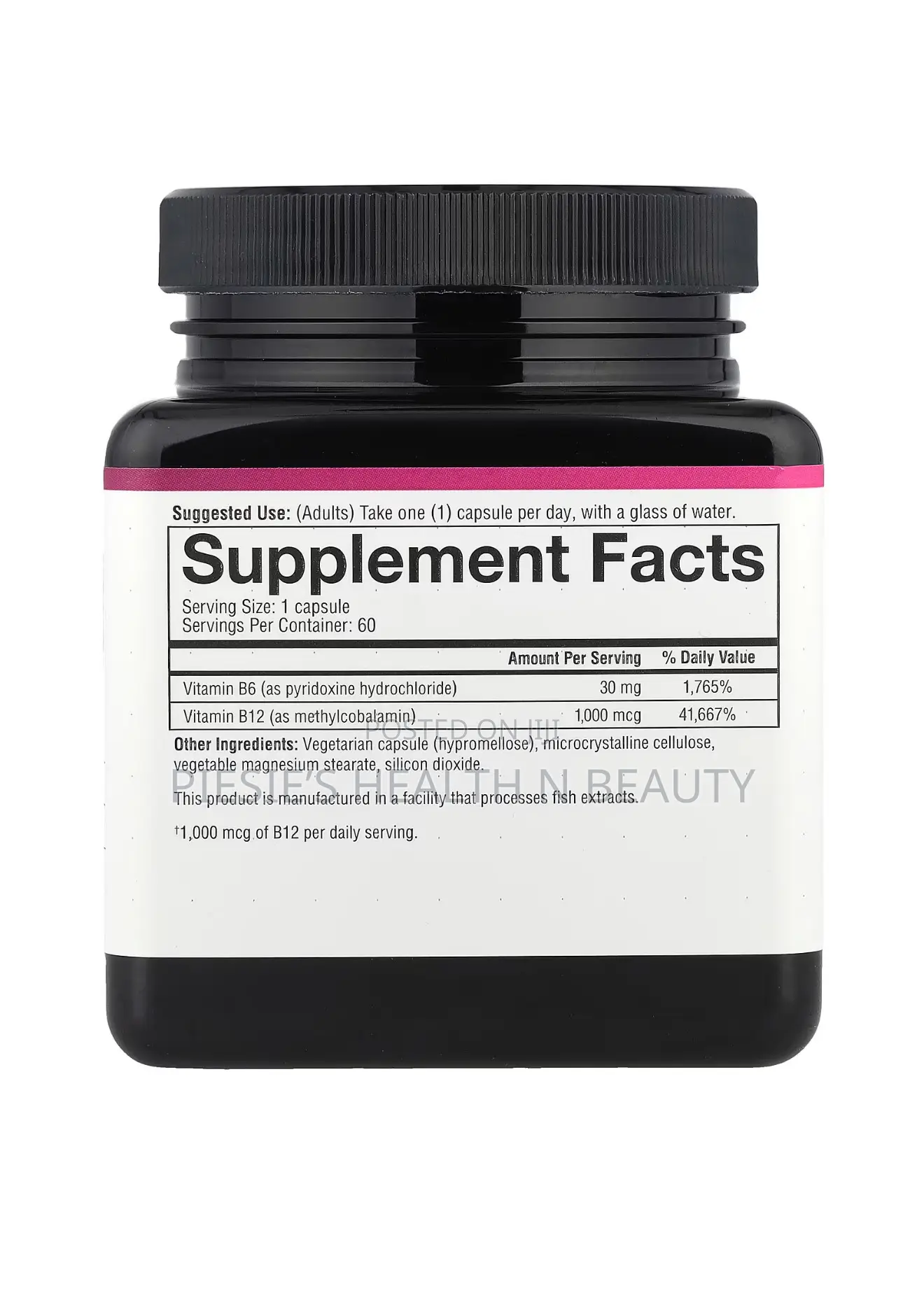 Youtheory B12 B6 60 Capsule