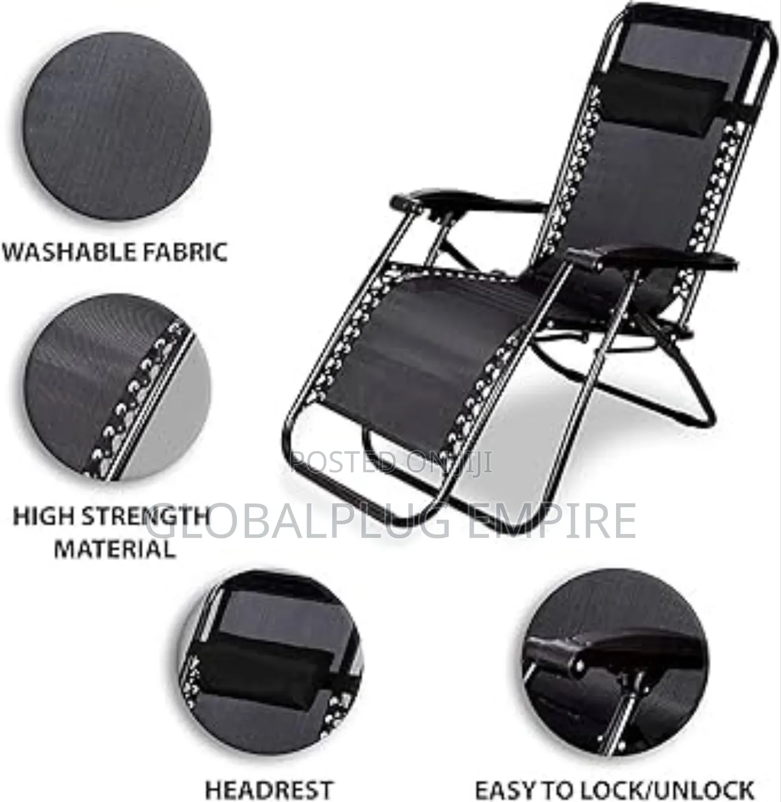 Lazy Foldable Chair Relax in Style Comfort!