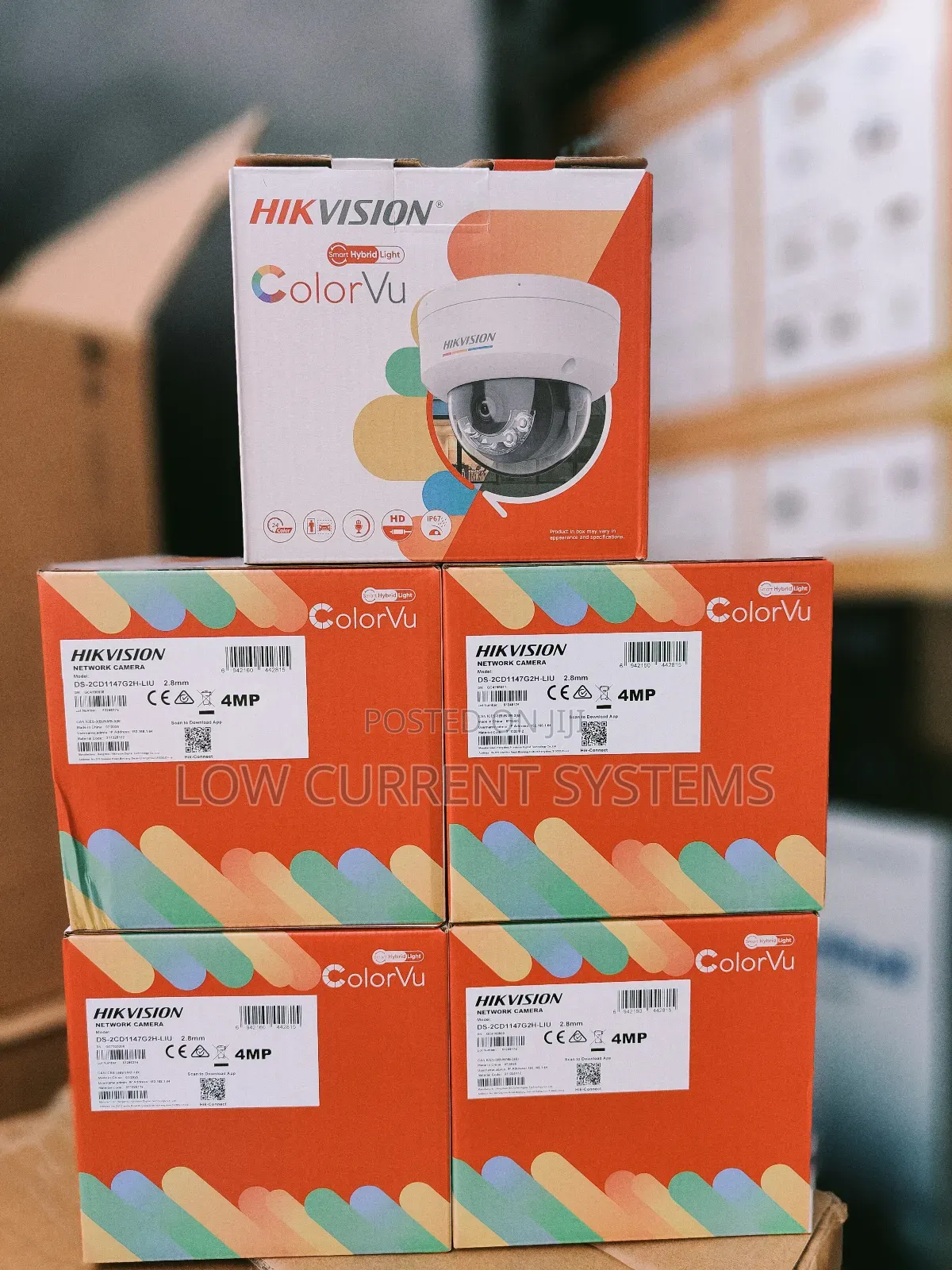 Hikvision 4mp Colorvu Smart Hybrid Light Ds-2cd1147g2h-Liu