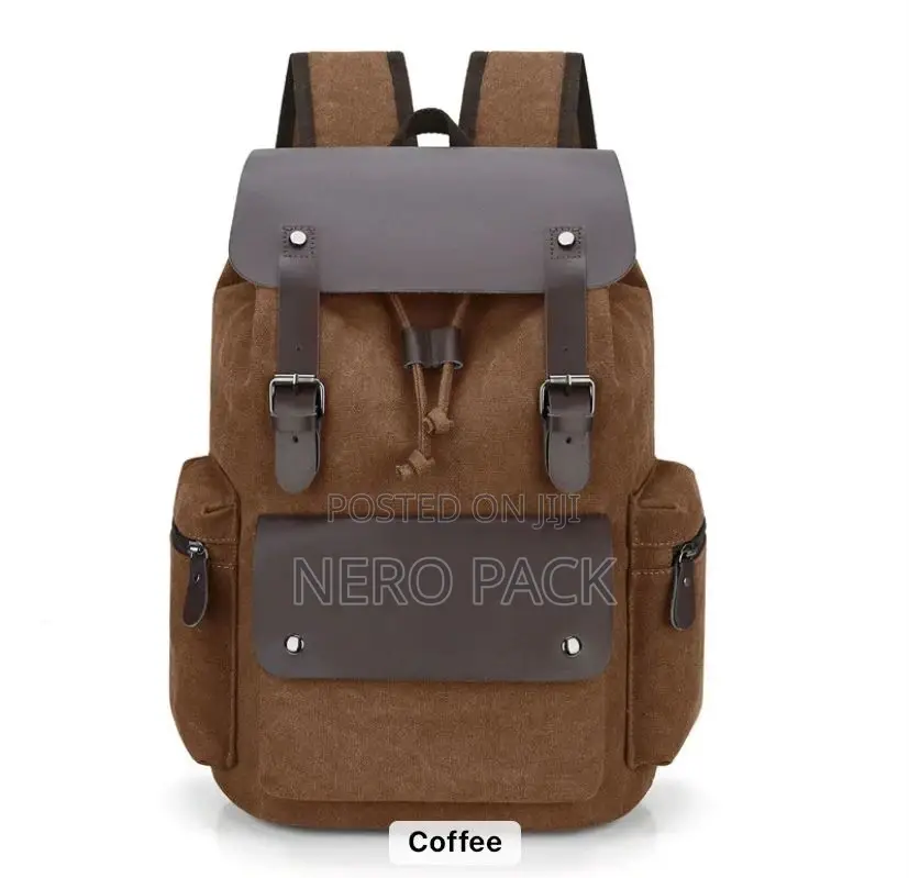 Canvas Backpack Travel Laptop Backpack