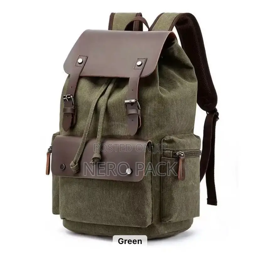 Canvas Backpack Travel Laptop Backpack