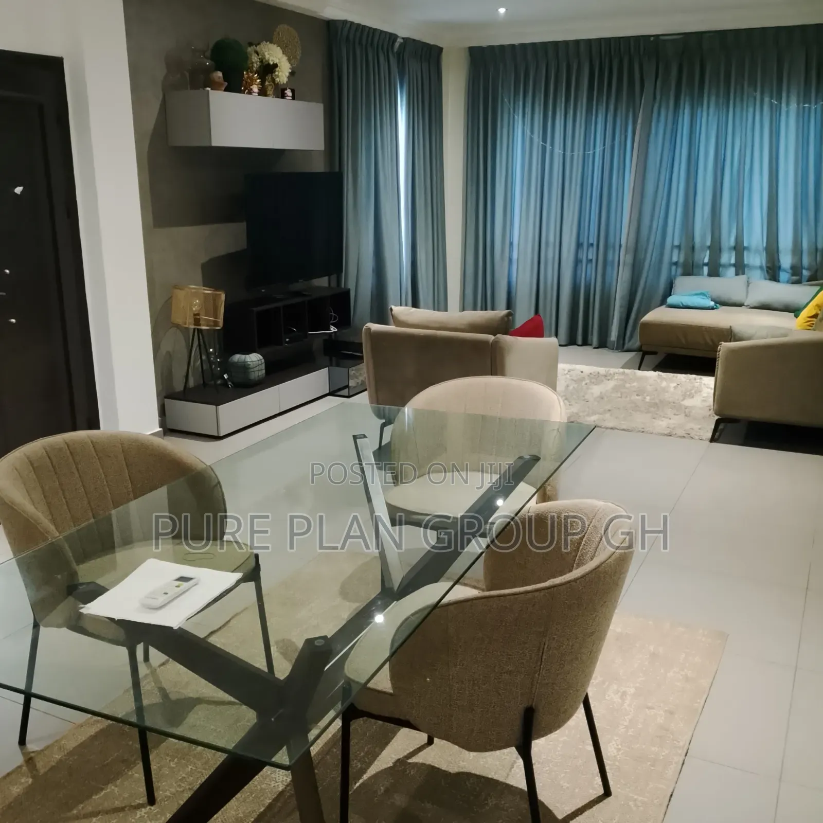 Furnished 3bdrm Apartment in Shiashie, Ghana Link Area for rent