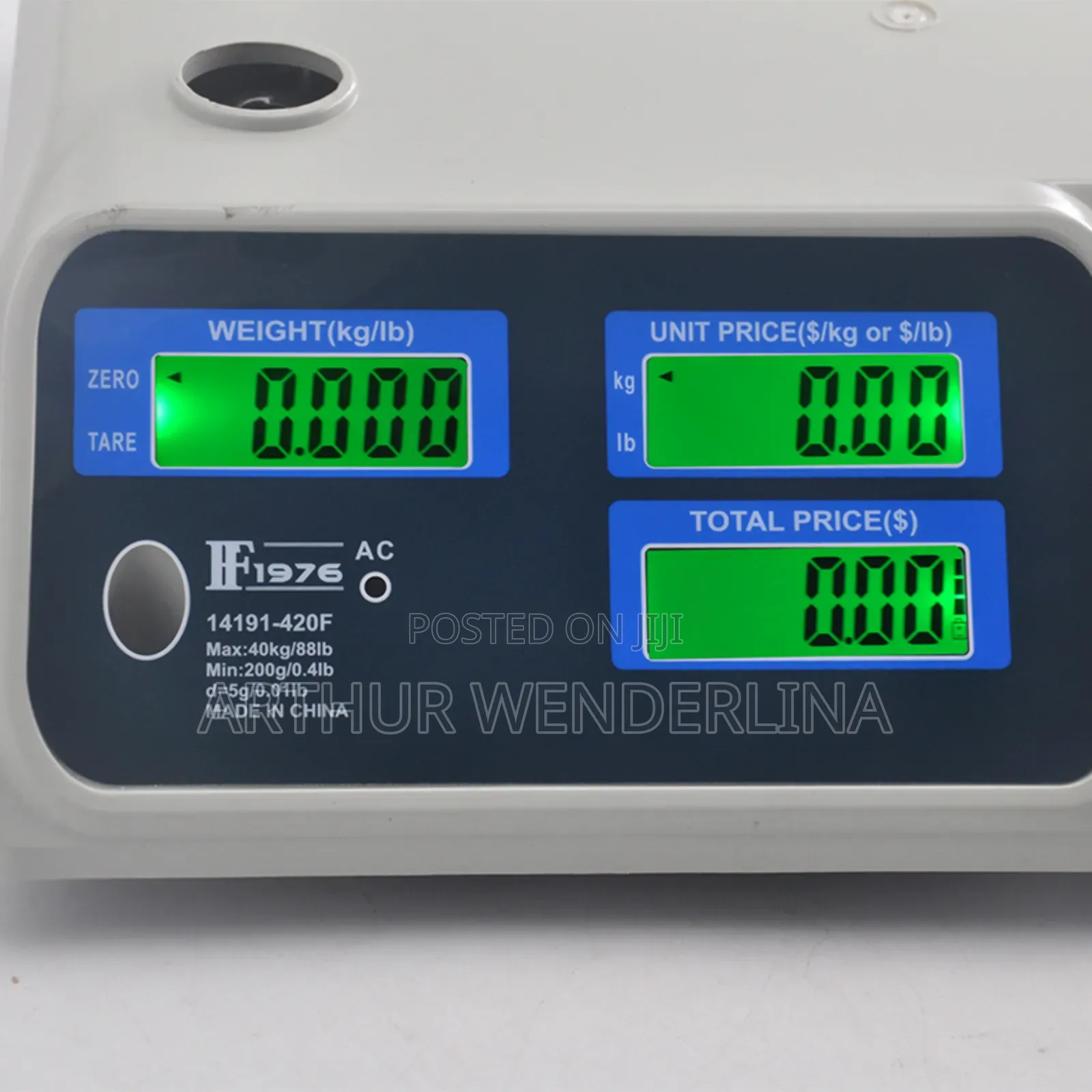 Ff1976-420f Led Dual-display 40kg/5g. Precision