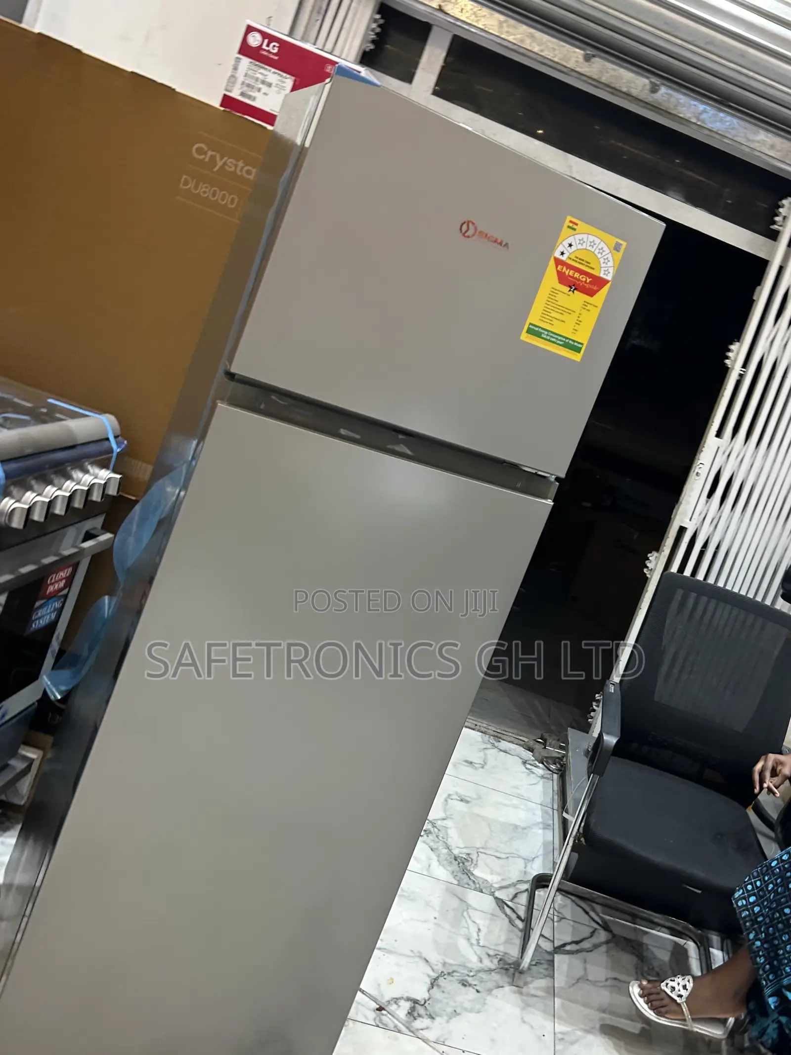 New Unveiling 300 Liters Top Mount Sigma STMF-A320 2 Doors Fridge