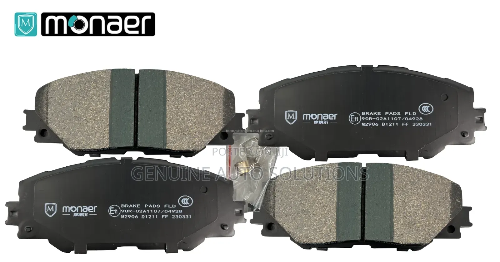 Monaer Pads for Honda Cars Front