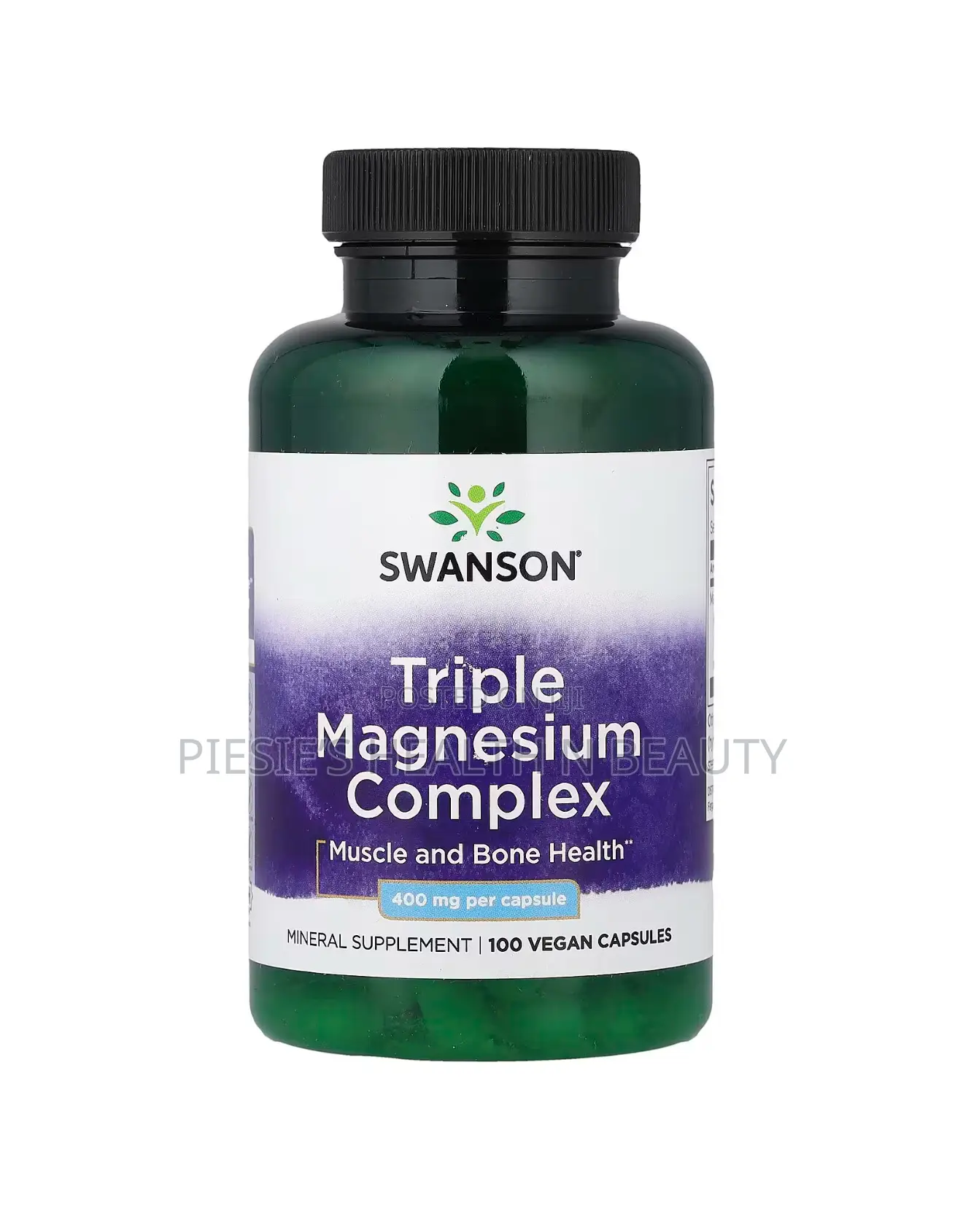 Swanson Triple Magnesium Complex, 100 Capsules
