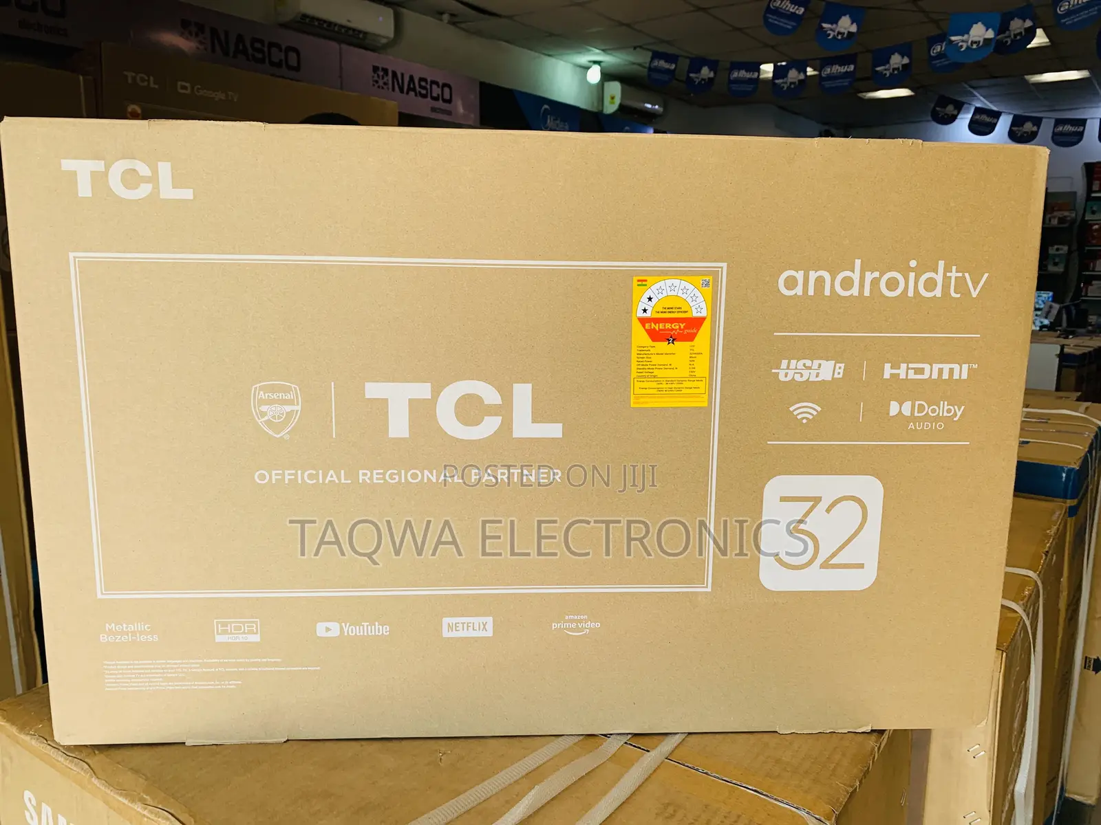 Cute TCL 32” Android Smart Tv