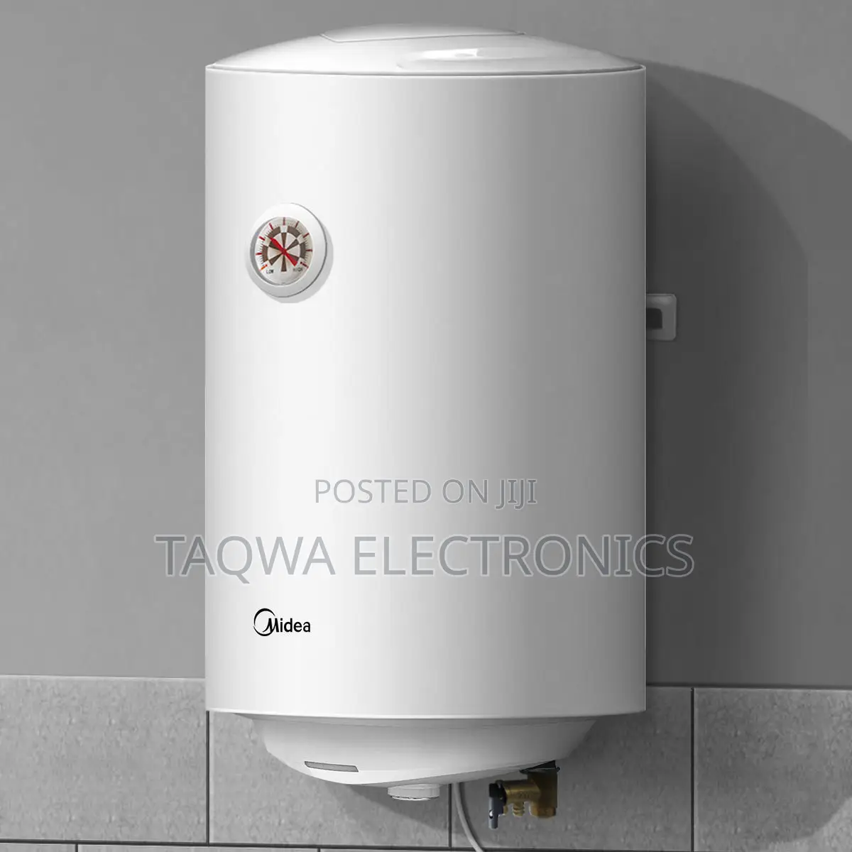 Cylindrical Midea 30l Water Heater