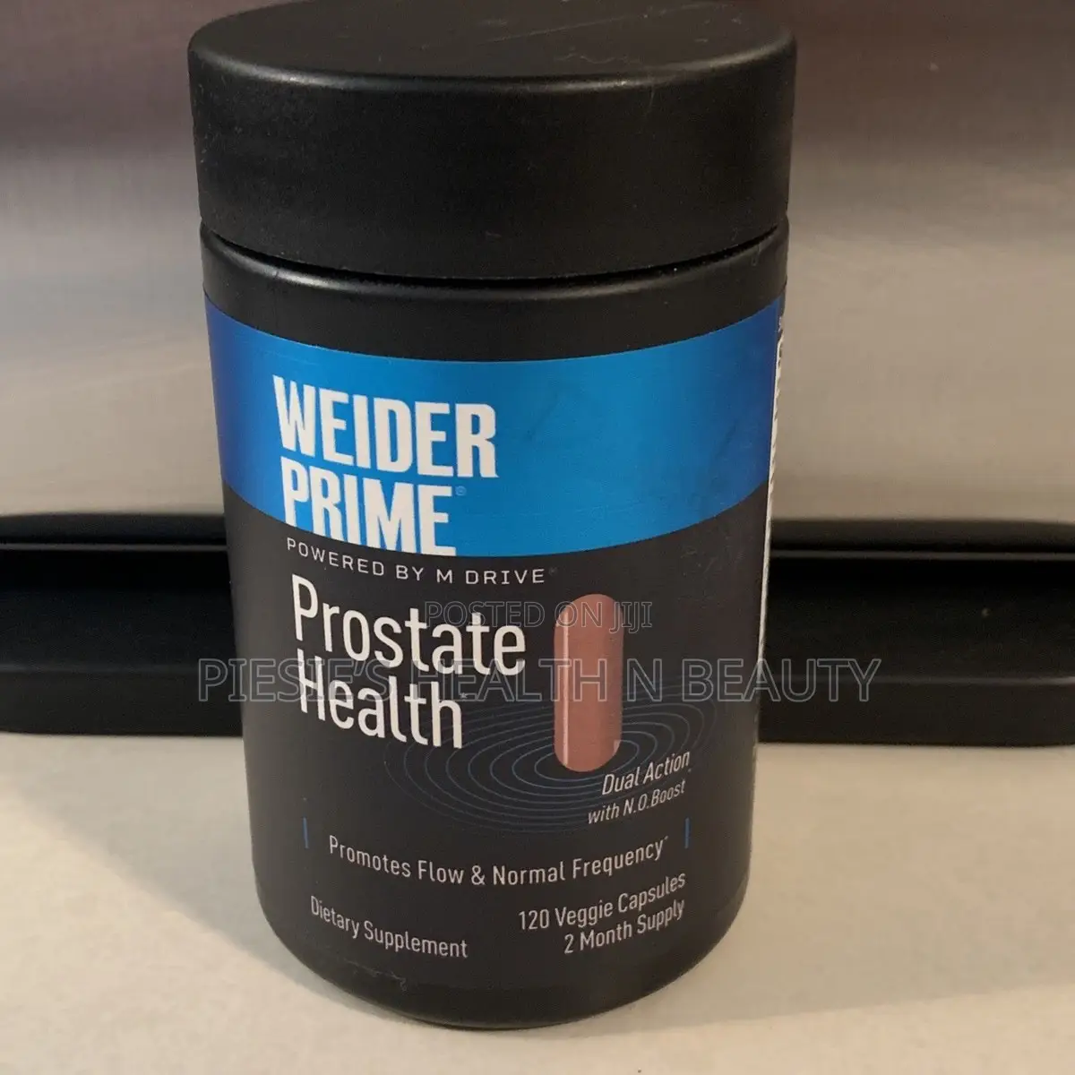 Weider Prime Prostate Health for Men, Saw Palmetto, Dual Action , 120s