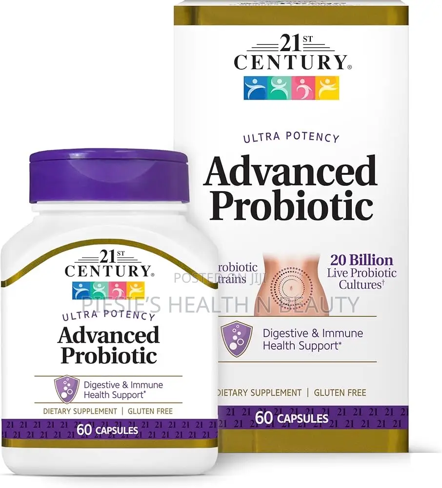 21st Century Advanced Probiotic Capsules, 60 Count