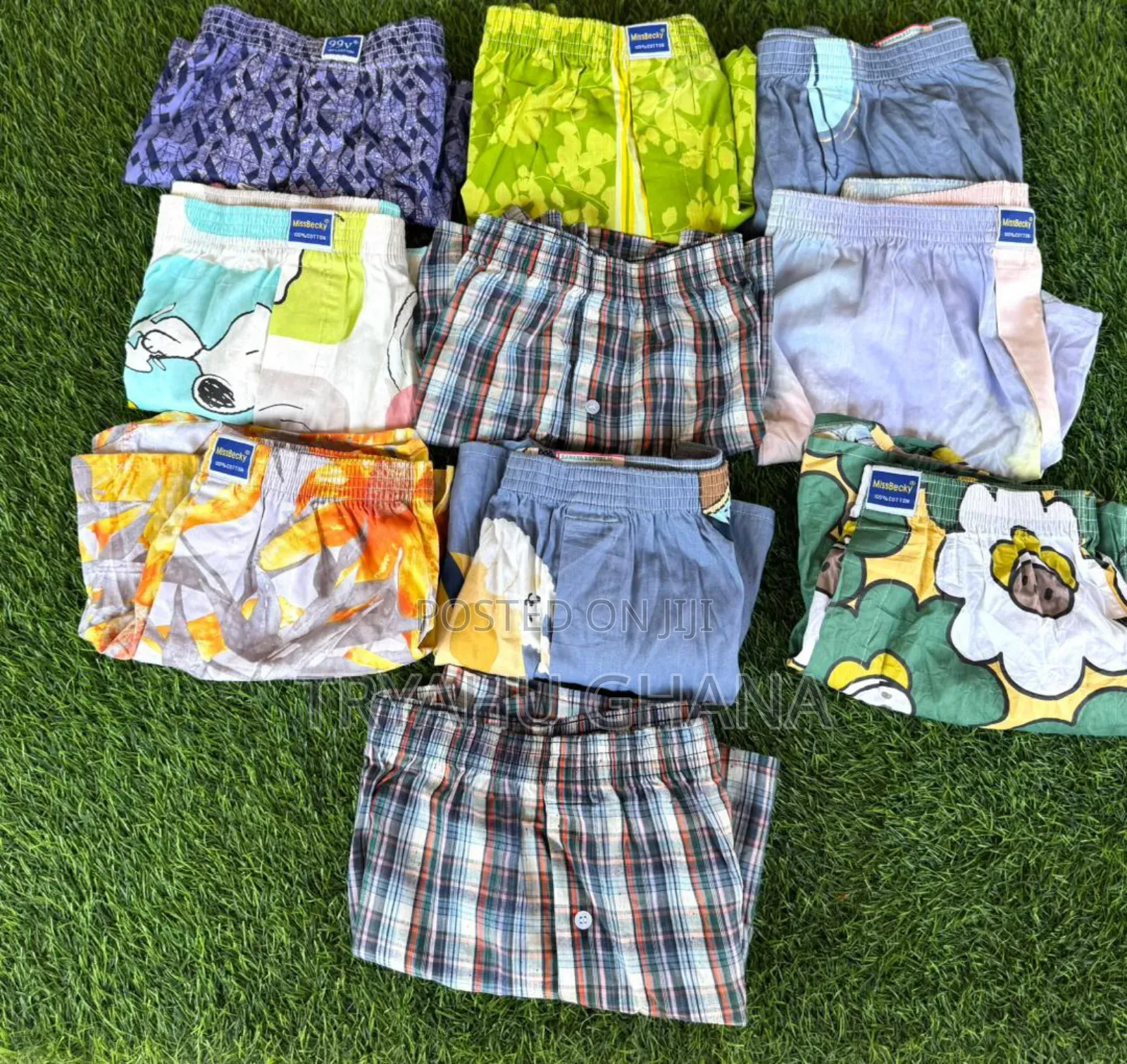 Premium Cotton Boxer Shorts – Miss Becky & V99 At Tryahu