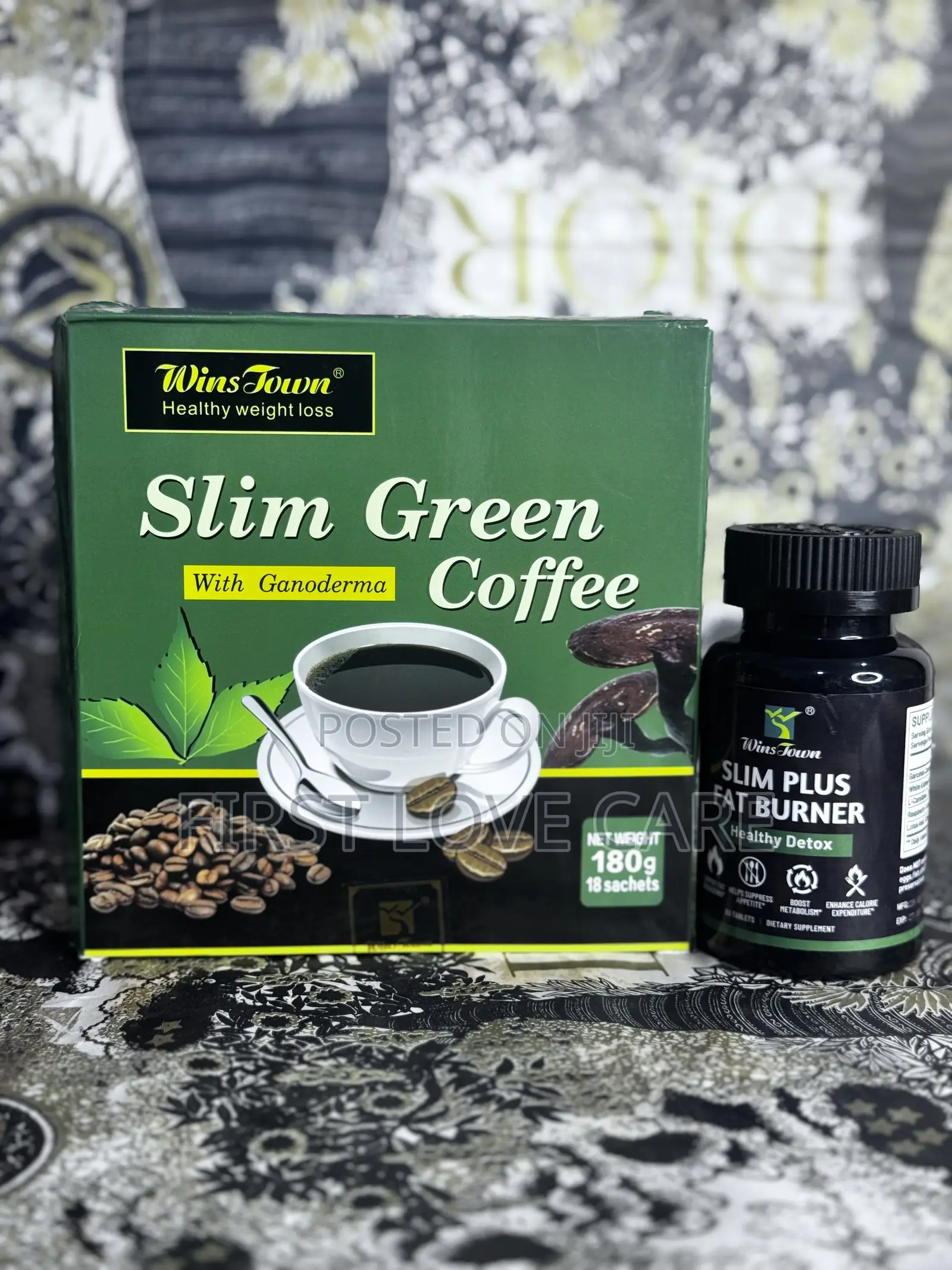 Green Beans Coffee + Slim Plus Fat Burner