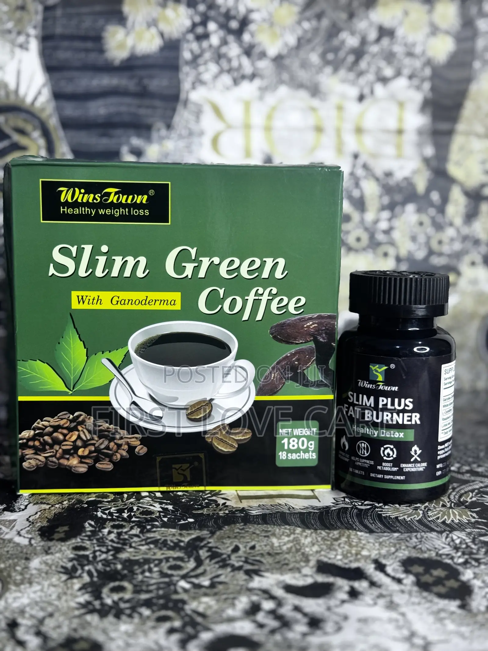 Green Beans Coffee + Slim Plus Fat Burner