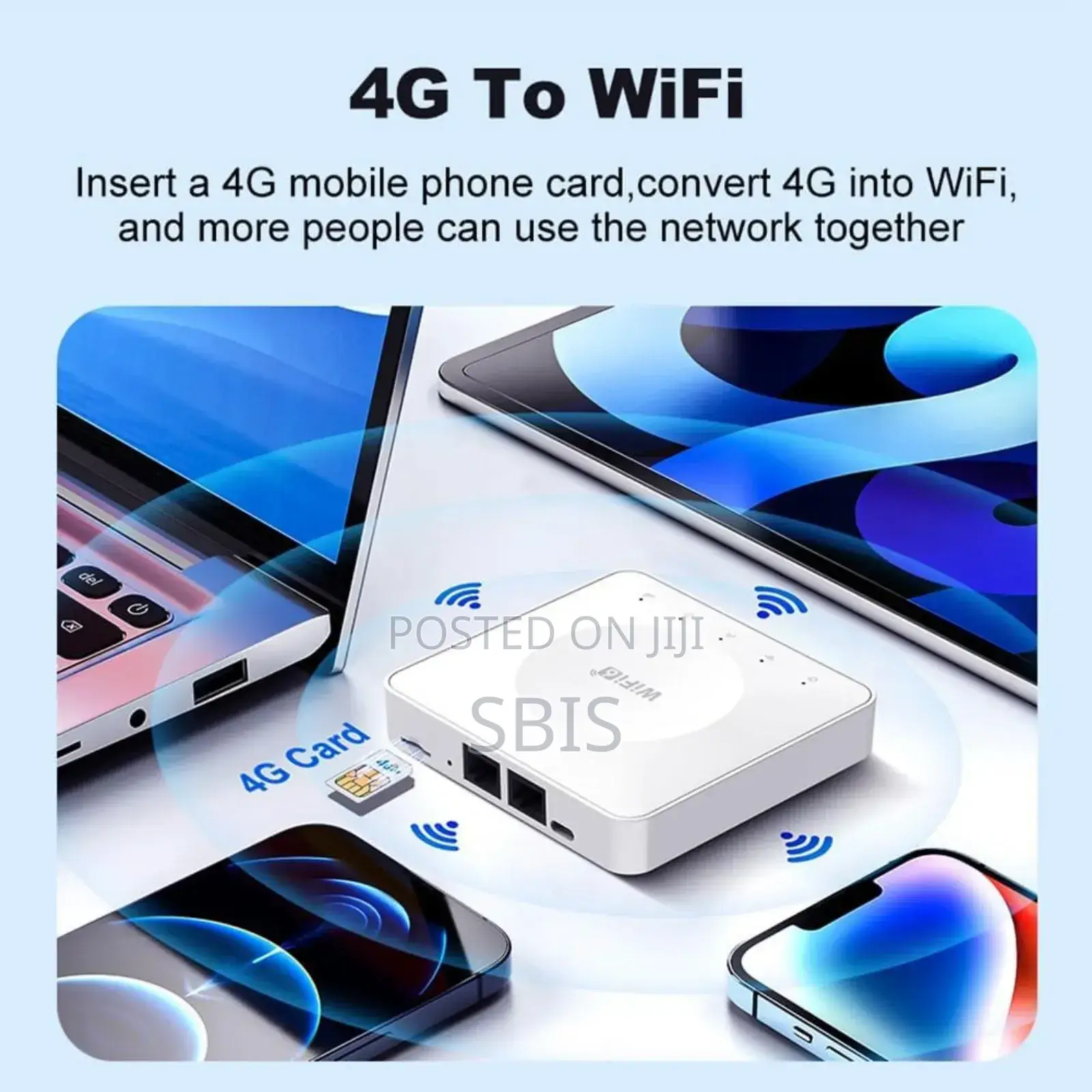 Wifi Router Universal (300mbs Max Speed)