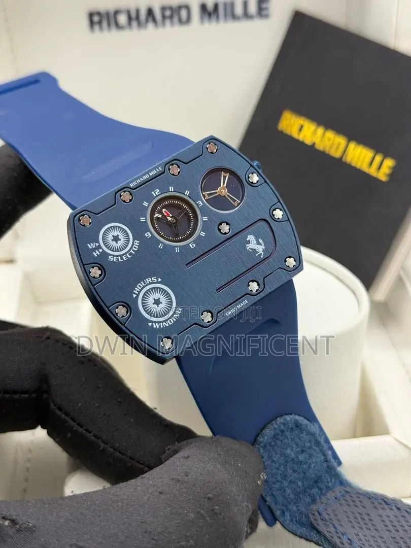Richard Mille Rm Up-01 Ferrari, a Manual-Winding Ultra-Flat Watch