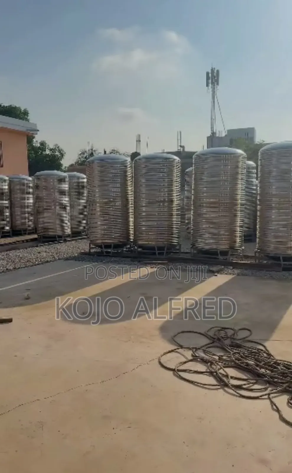 Stainless Water Tanks in Ghana