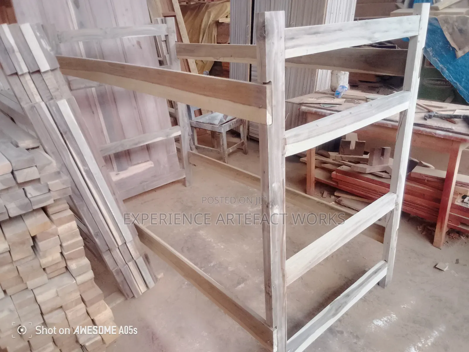 Simple Bunk Bed Single Size