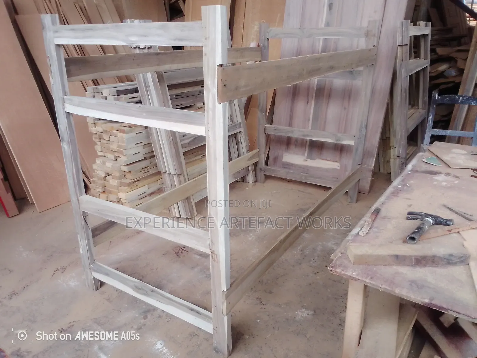 Simple Bunk Bed Single Size