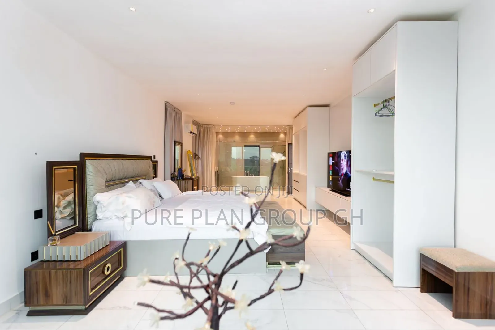 Furnished 3bdrm Apartment in East Legon Hill for rent