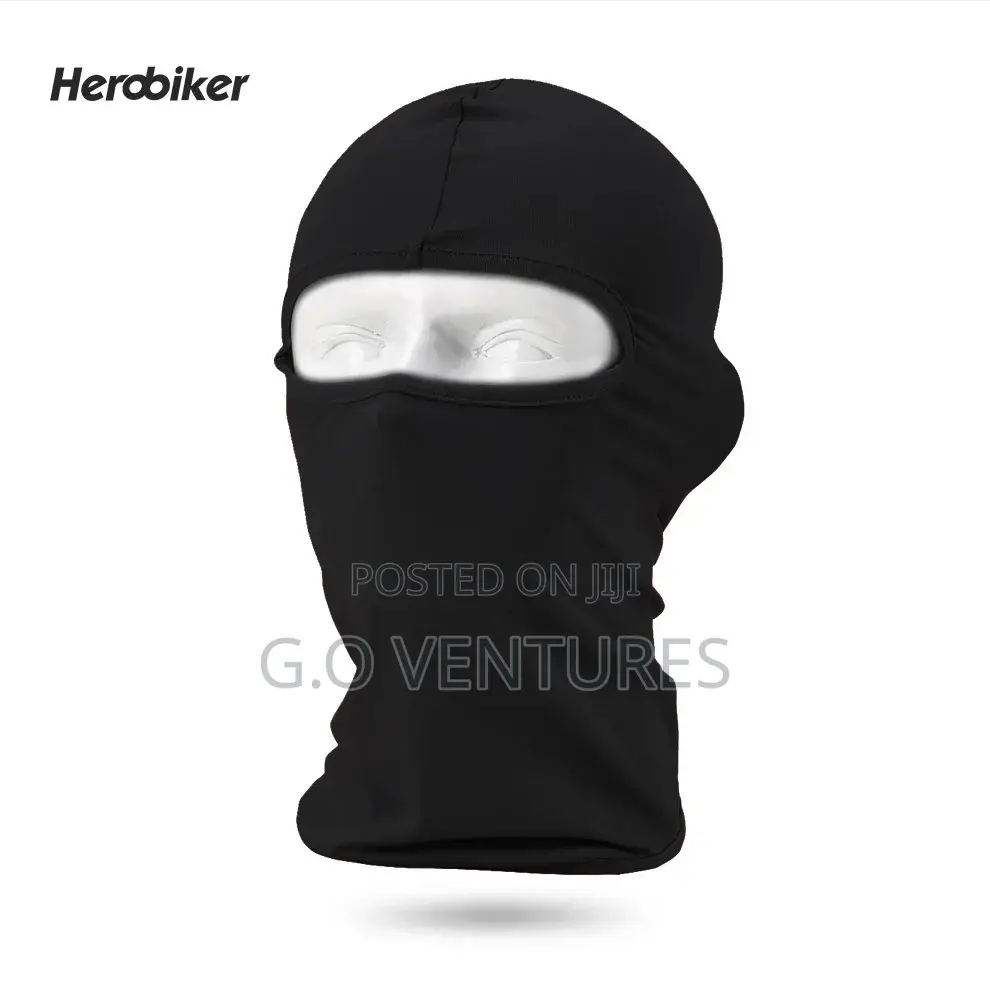 Black Balaclava Mask