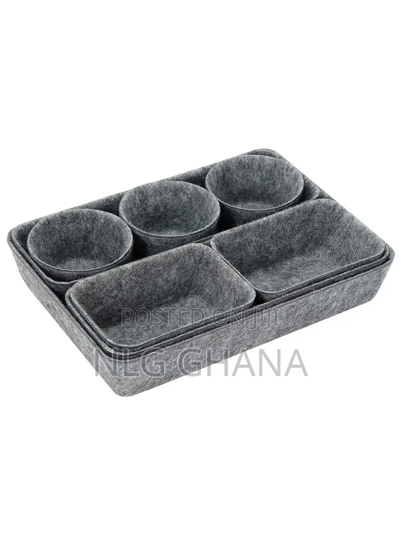 8pcs / Set Drawer Felt Storage Organizers for Home Bedroom. Tvx27281
