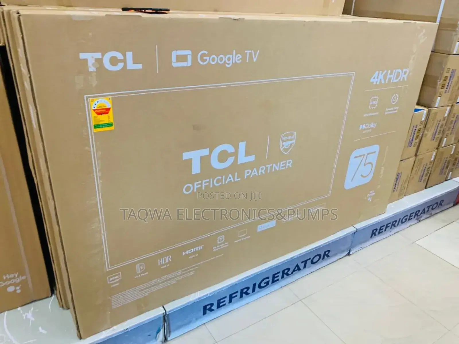 TCL 75" Smart Android Television