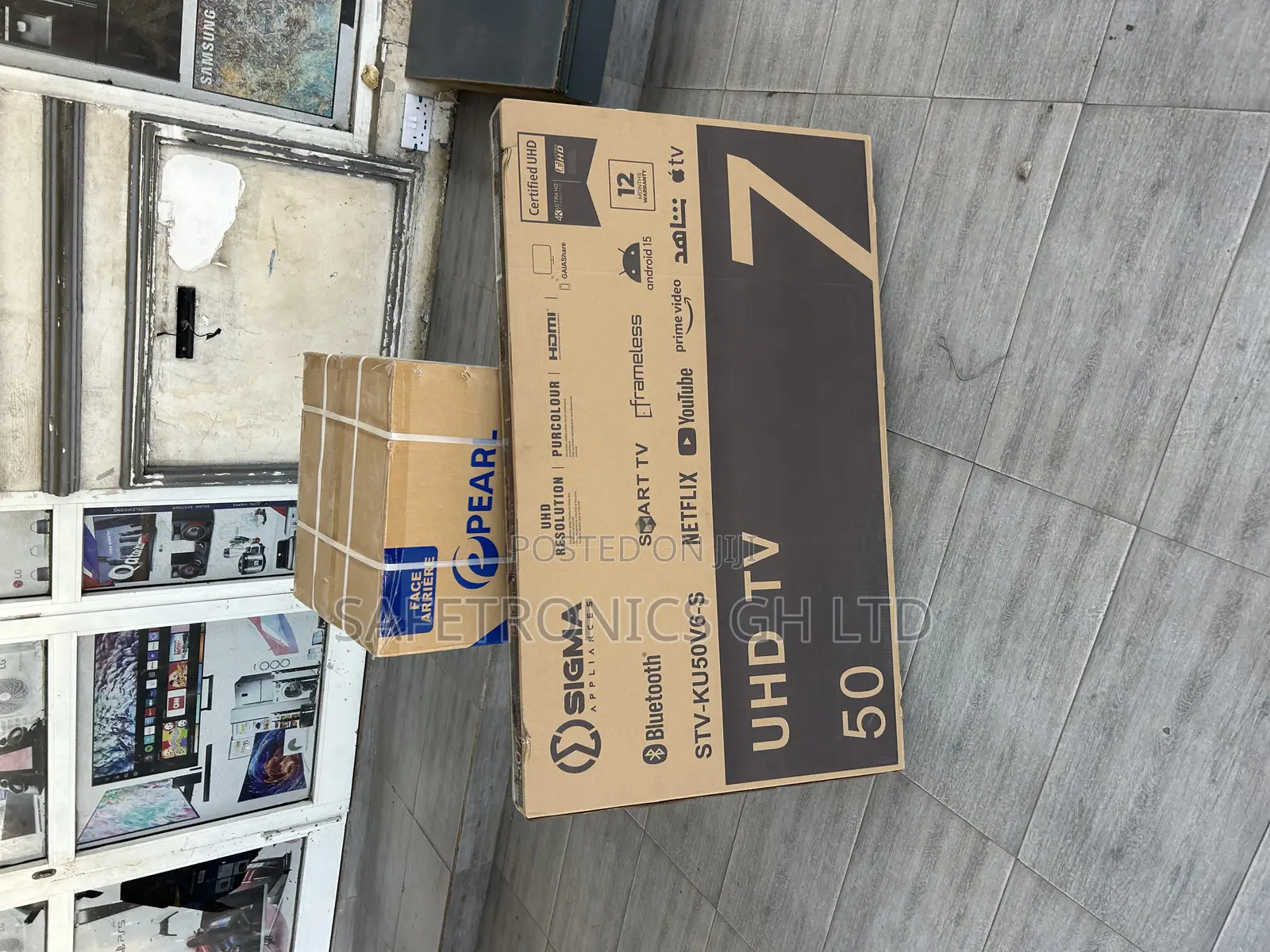 Order Smart Android Sigma 50 Inch Led Sig-Ku50v6-S Ultra Uhd Tv