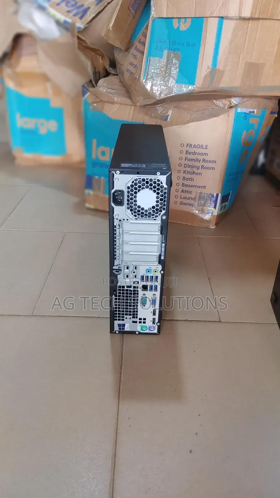 Desktop Computer HP EliteDesk 800 G4 16GB Intel Core I7 SSD 512GB
