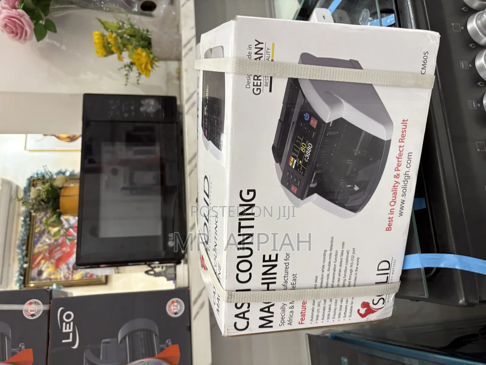 Brand New Solid Counting Machine Sd-Cm60s(Black) 