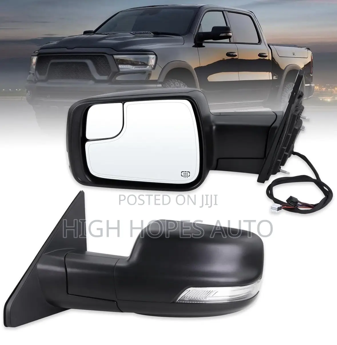 Dodge Ram 1500 (2019-2023)Complete Mirror